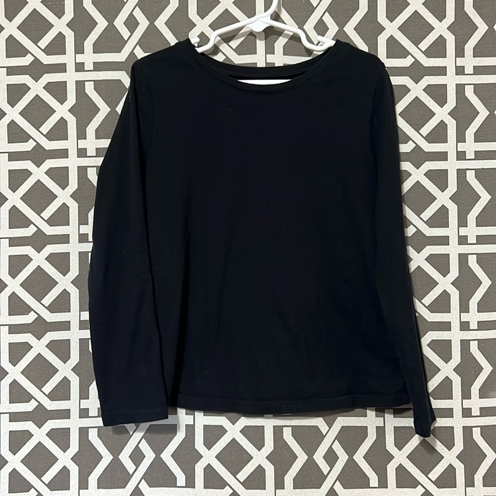 Black Long Sleeve- Size 7/8
